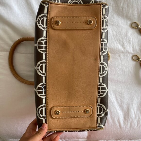 Henri Bendel Large Leather Satchel Bag - Picture 6 of 12